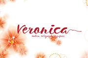 Veronica, a Script Font by marone (Thumbnail 1 of 4)