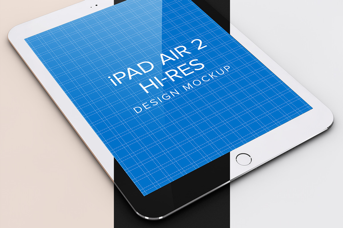 iPad Air Design Mockup, an iPad Mockup by illustrated (Photo 4 of 4)