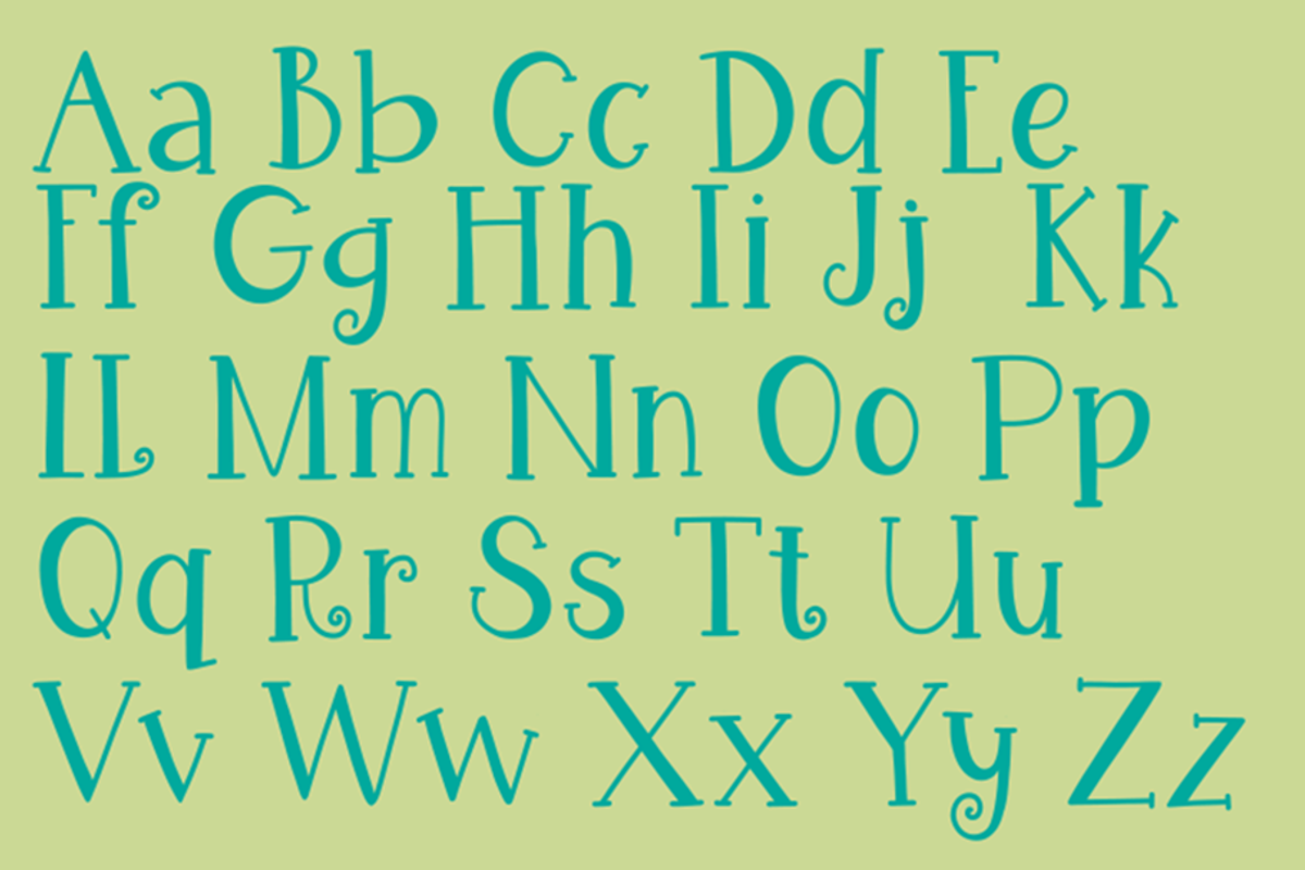 Breathe Happy, a Serif Font by Carrtoonz (Photo 5 of 6)