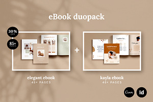 EBook Duopack / CANVA, InDesign