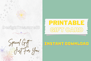 Printable Gift Card, a Card Template by DesignTreasureID (Thumbnail 1 of 2)