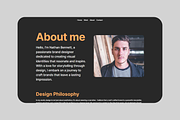 Nathan Bennett - Framer Template, a Websites & App Template by BiancaXavier (Thumbnail 4 of 4)