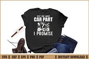 Just One More Car Part I Promise SVG, an Illustration by Handy Arts Studio (Thumbnail 2 of 3)