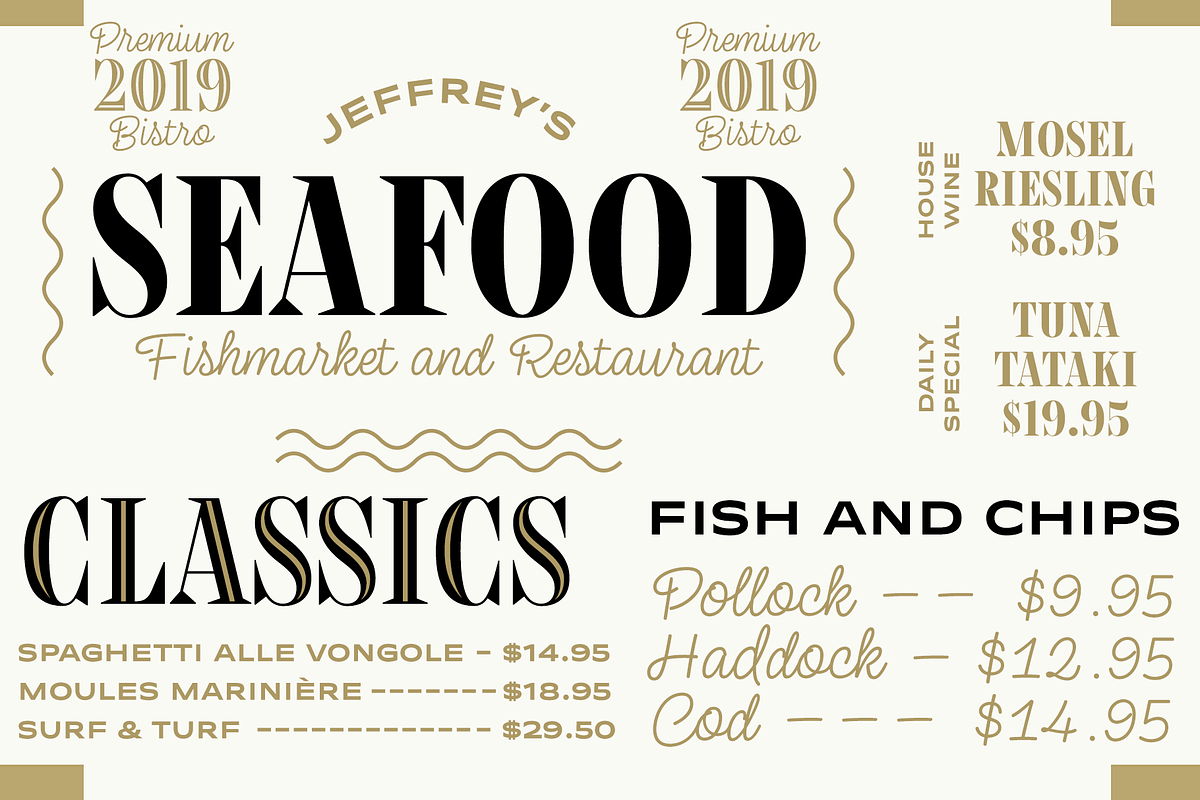 Tapas Font Bundle preview 4