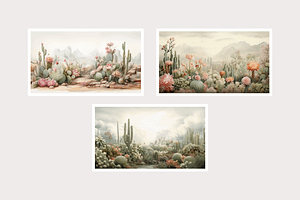 Reca Collection Cacti Landscapes