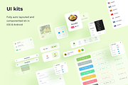 Robin Food-Food delivery app UI kits, an UI Kit Template by ulvinomarov (Thumbnail 6 of 8)