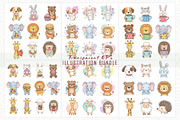 100 Charming animal illustrations, an Animal Illustration by Sofia's Fashion (Thumbnail 2 of 3)