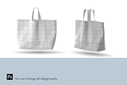 Shopper Canvas Bag Mockup Set., a Product Mockup by Irena Matiash shop (Thumbnail 5 of 6)