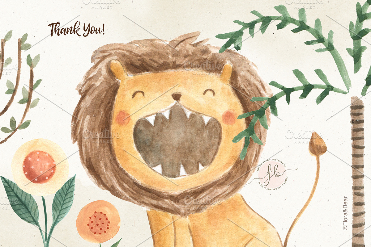 Little Lions, an Animal Illustration by Flora+Bear (Photo 6 of 6)