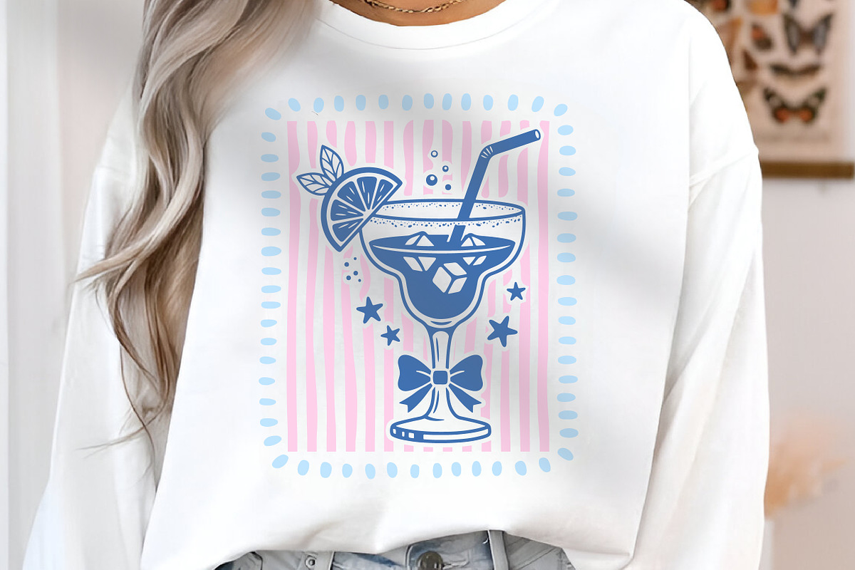 Summer Cocktail PNG Design, an Illustration by Libby Wishes (Photo 2 of 5)