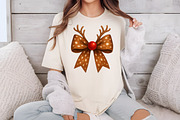 Rudolph Coquette bow Png,Christmas, an Illustration by Libby Wishes (Thumbnail 4 of 6)