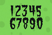 Nightmare Notes - Frankenstein Type, a Sans Serif Font by HipFonts (Thumbnail 5 of 7)