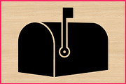 50 Mailbox Postal Box Vector Bundle, an Illustration by yasushie (Thumbnail 4 of 4)
