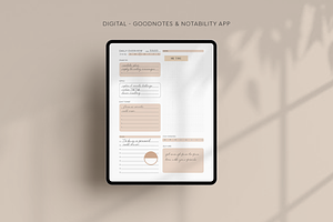 Printable & Digital Daily Planner