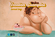 Cute Kids Grids for Procreate, a Brush Add-On by Spasibenko Art (Thumbnail 9 of 11)