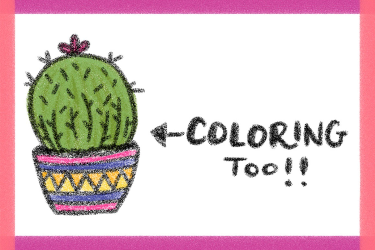 CalligraCrayon Procreate Brush preview 3