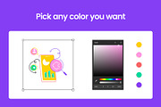 Digital Business Icons, an Outline Icon by Vectors Market (Thumbnail 3 of 12)