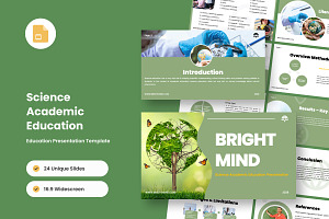 Science Learning Presentation, a Presentation Template by twinstd