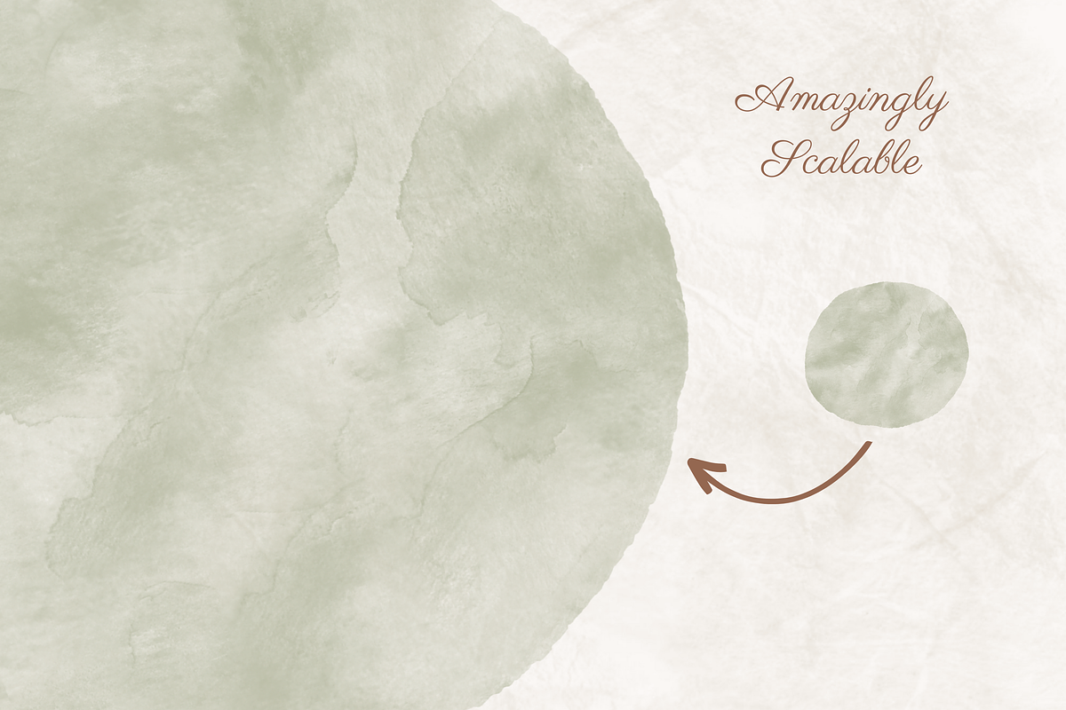 Watercolor Shapes and Gold Overlays, a Texture Graphic by Minky Moo Creations (Photo 3 of 19)