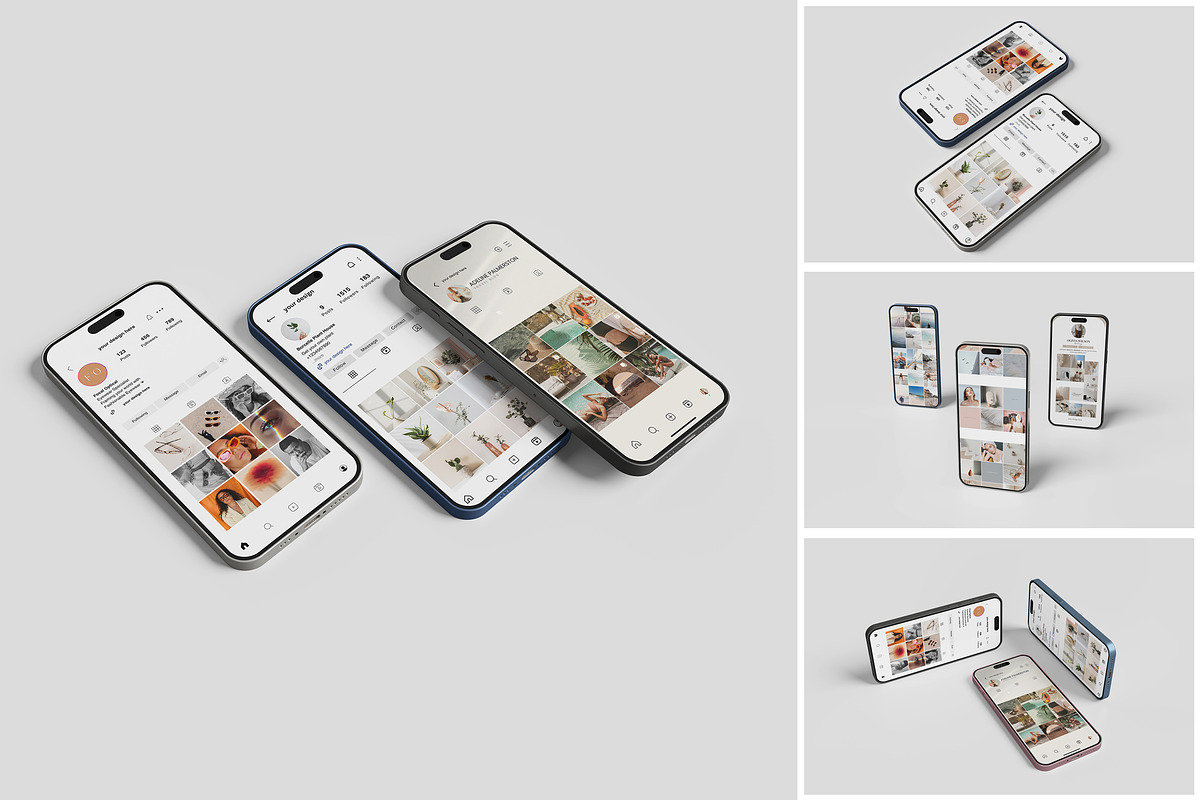 Smartphone Mockup, a Product Mockup by MrLetters (Photo 1 of 5)