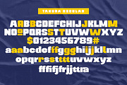 Tahura, a Sans Serif Font by Dora Typefoundry (Thumbnail 11 of 15)