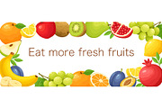 Healthy Eating Fruits Design Kit, a Food Illustration by Artspace (Thumbnail 5 of 9)