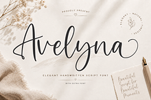Avelyna – Elegant Handwritten Script