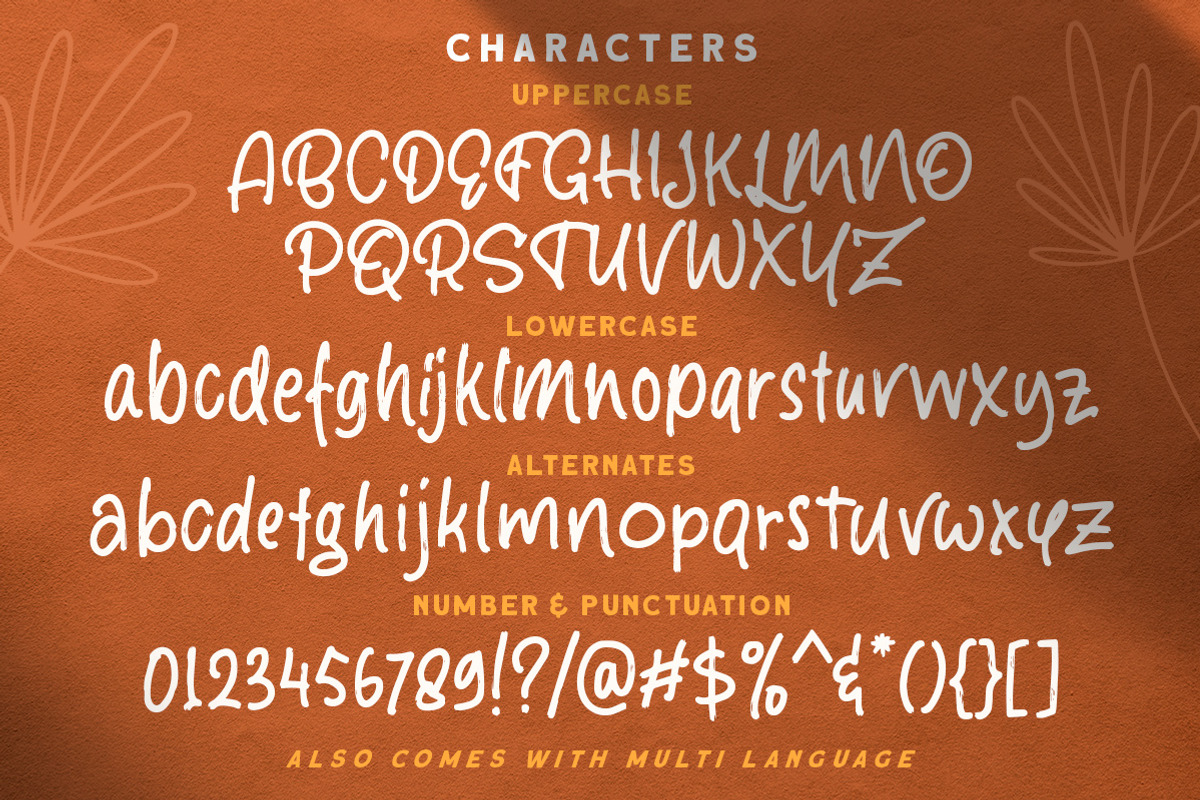 Breadfast - a Handwritten Font, a Script Font by Littlehand (Photo 7 of 7)