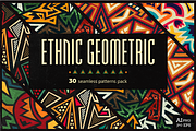 Etnic geometric patterns, a Pattern Graphic by Gudiny (Thumbnail 1 of 6)