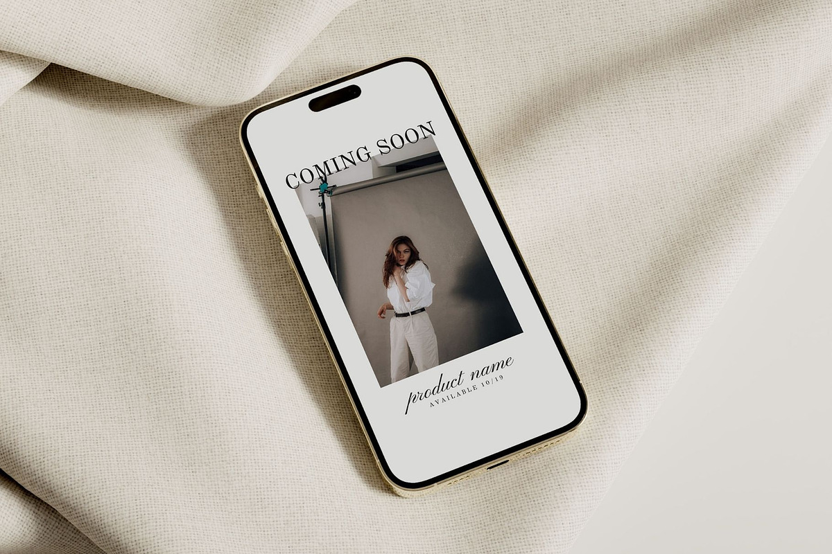 Launch Graphics Instagram Templates, a Marketing Template by Blush Created (Photo 15 of 15)
