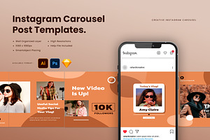 Vlog Instagram Carousel