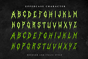 Morvanh - Death Metal Font, a Blackletter Font by Masyafi Studio (Thumbnail 2 of 9)