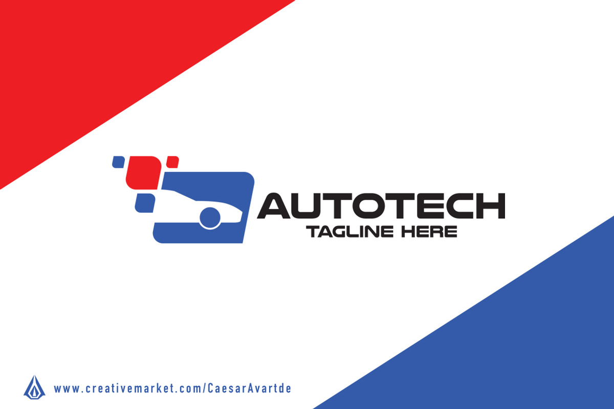 Car Tech Logo Template, a Branding & Logo Template by Avartde Creative