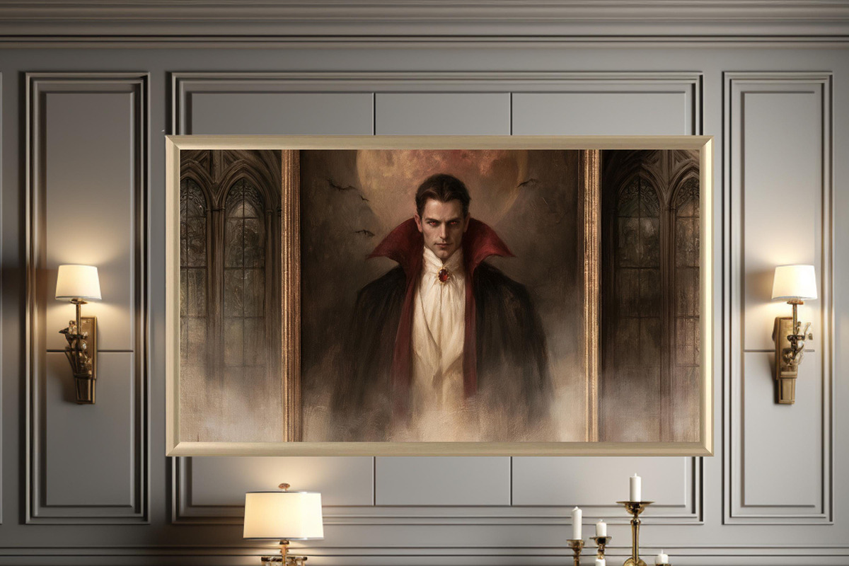 Rustic Halloween Frame Tv Art Set, a Seasonal Illustration by PrintablesByFranklyn (Photo 9 of 16)