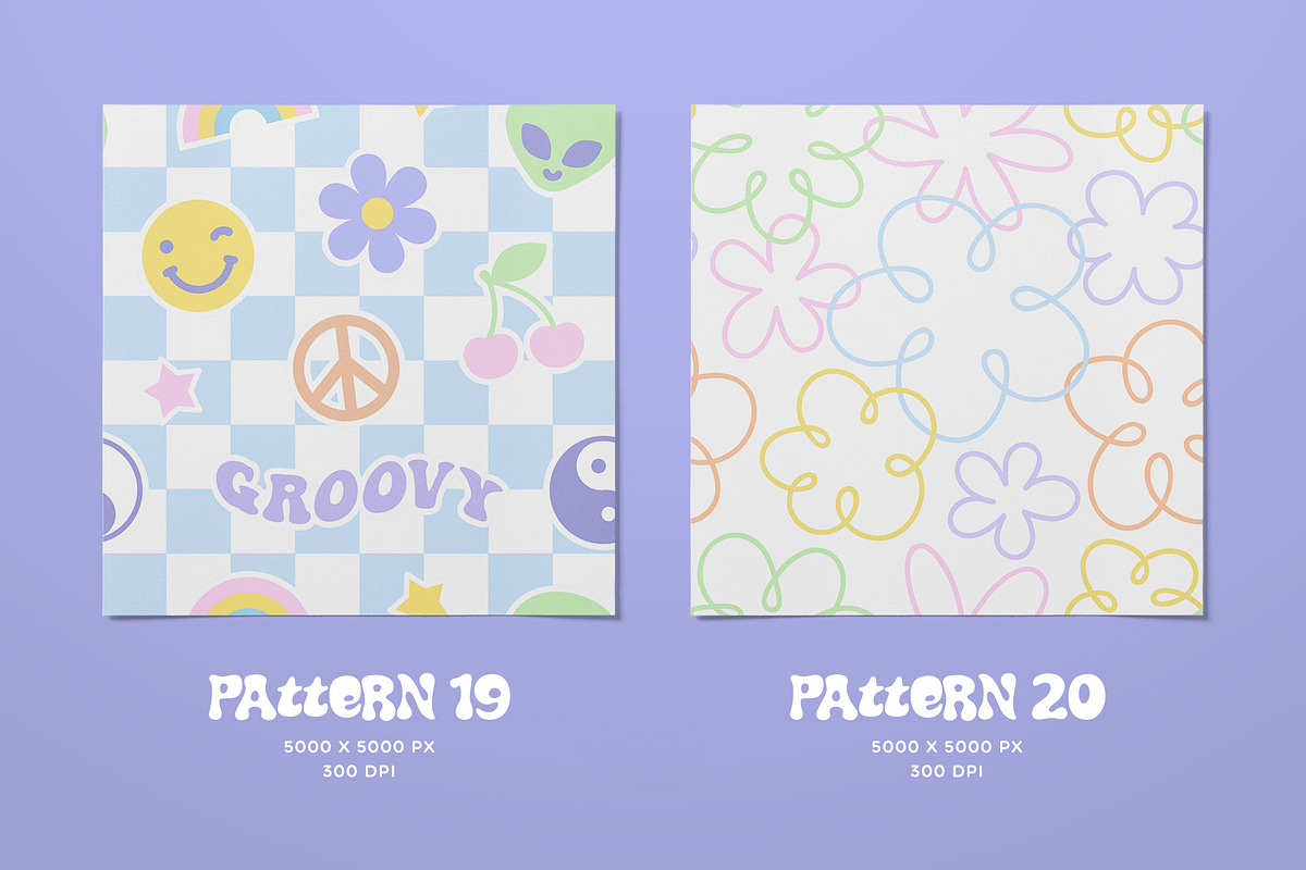 Pastel Pattern Set, a Pattern Graphic by Dedraw Studio (Photo 11 of 20)