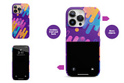 Phone 13 Pro Snap case Mock-up, an iPhone Mockup by Colatudo Store (Thumbnail 6 of 8)