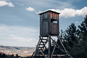 Hunting Stand #1, a Nature Photo by jakub_kopecky
