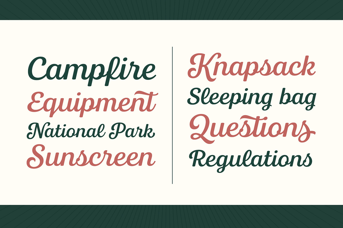 Bluestar Italic, a Font by Mika Melvas (Photo 8 of 10)