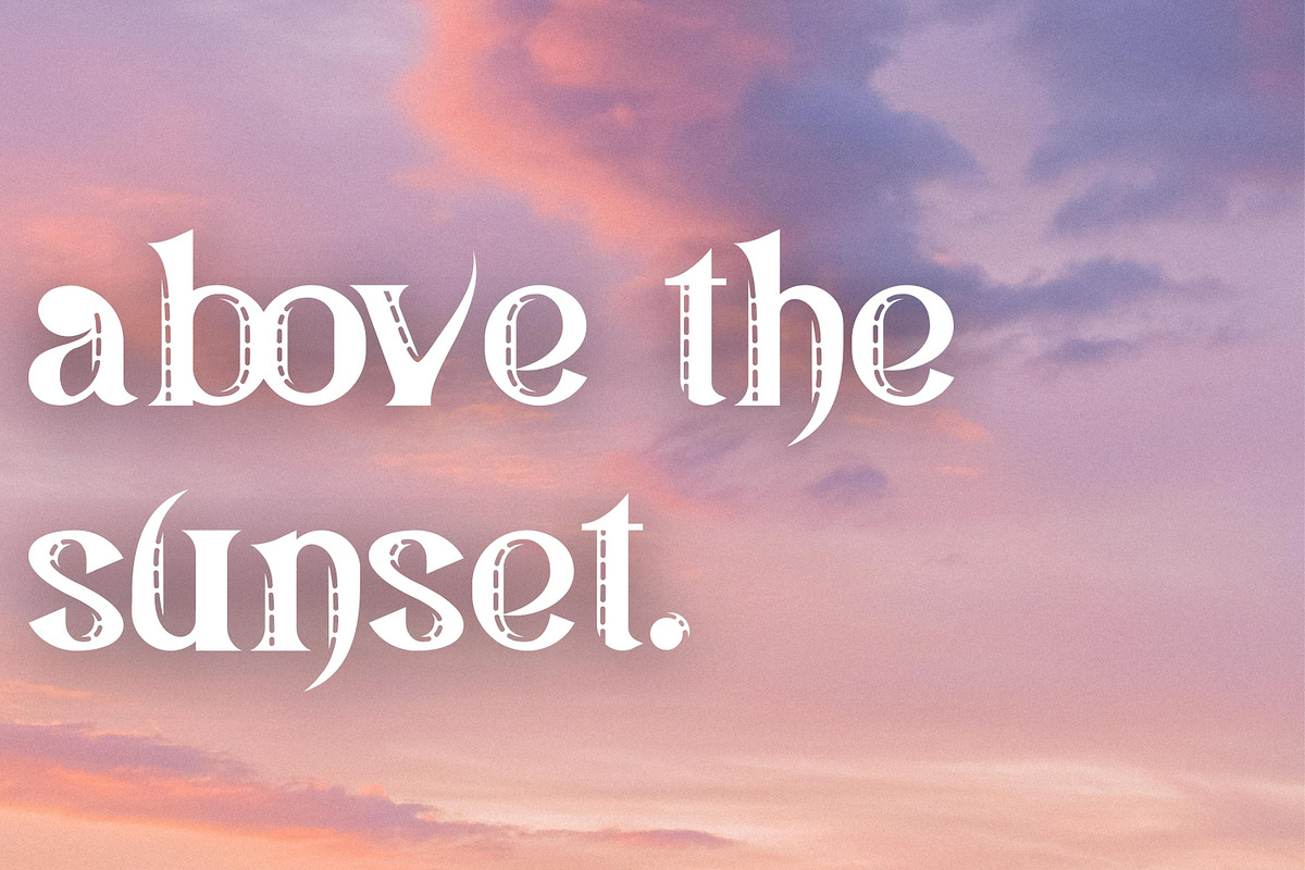 MysticGlide: Unique Display Font, a Script Font by PaperMoon (Photo 5 of 7)