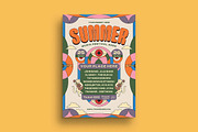 Modern Geometric Summer Music Fest, a Flyer Template by megarez (Thumbnail 1 of 3)