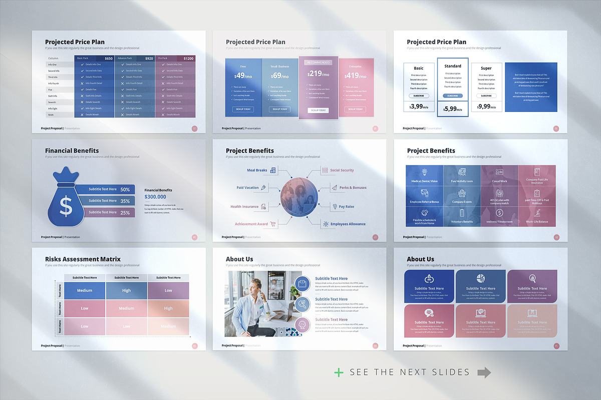 Project Proposal Google Slides, a Presentation Template by WhiteGraphic (Photo 9 of 12)