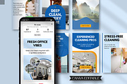 Cleaning Business Pinterest Design, a Social Media Template by Snapybiz (Thumbnail 5 of 10)