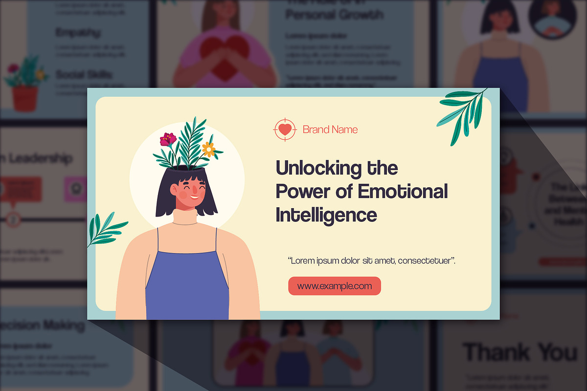 Emotional Intelligence Presentation, a Templates & Theme by studiogstock (Photo 3 of 3)