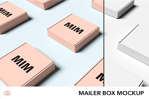 MAILER BOX MOCKUP