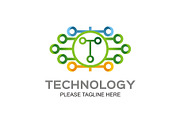 20 Logo Technology Templates Bundle, a Branding & Logo Template by Friendesigns (Thumbnail 19 of 21)