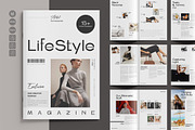 The Lifestyle Magazine Template, a Magazine Template by TemplateFolio-Shop (Thumbnail 1 of 16)