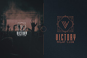 Art Deco A-Z Logo Templates, a Branding & Logo Template by VP Fonts (Thumbnail 23 of 29)