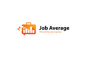 Job Average Logo Template, a Branding & Logo Template by The Branding Fusion (Thumbnail 2 of 4)