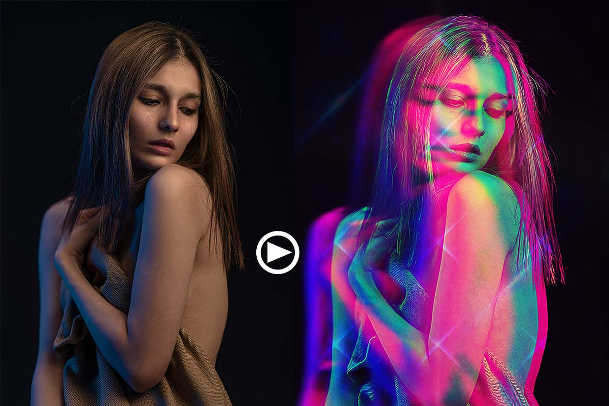 Cyber Anaglyph FX Photoshop Action, an Action Add-On by Studio Retouch (Photo 12 of 16)