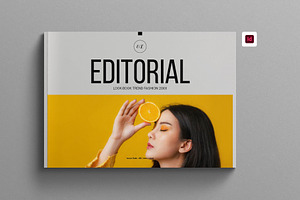Editorial Lookbook Template Landscap, a Magazine Template by Work-Envance